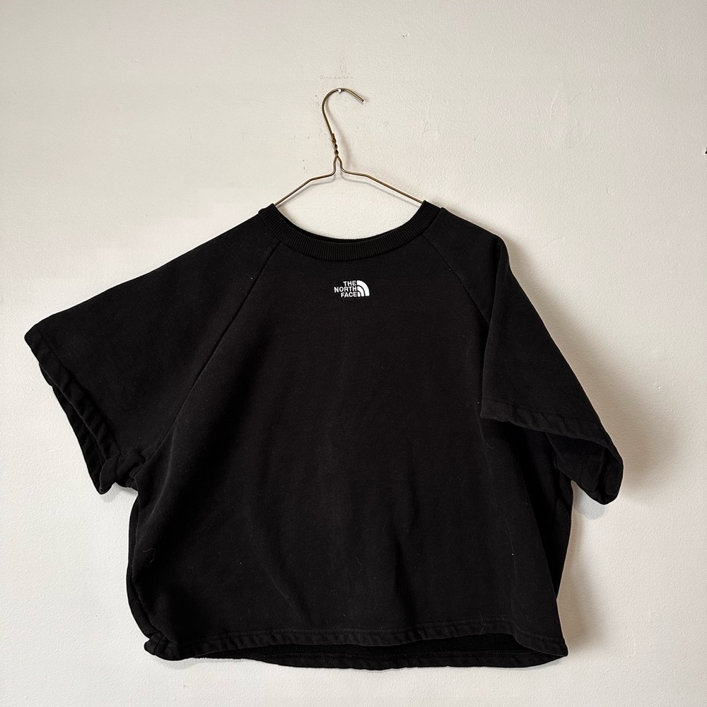The North Face Black crop top